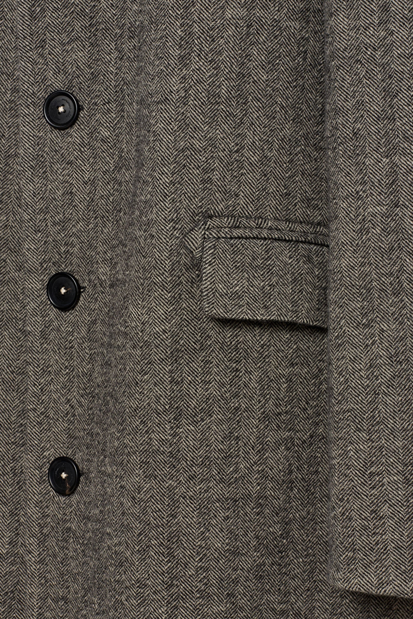 AUSTIN Virgin Wool Single-Breasted Coat