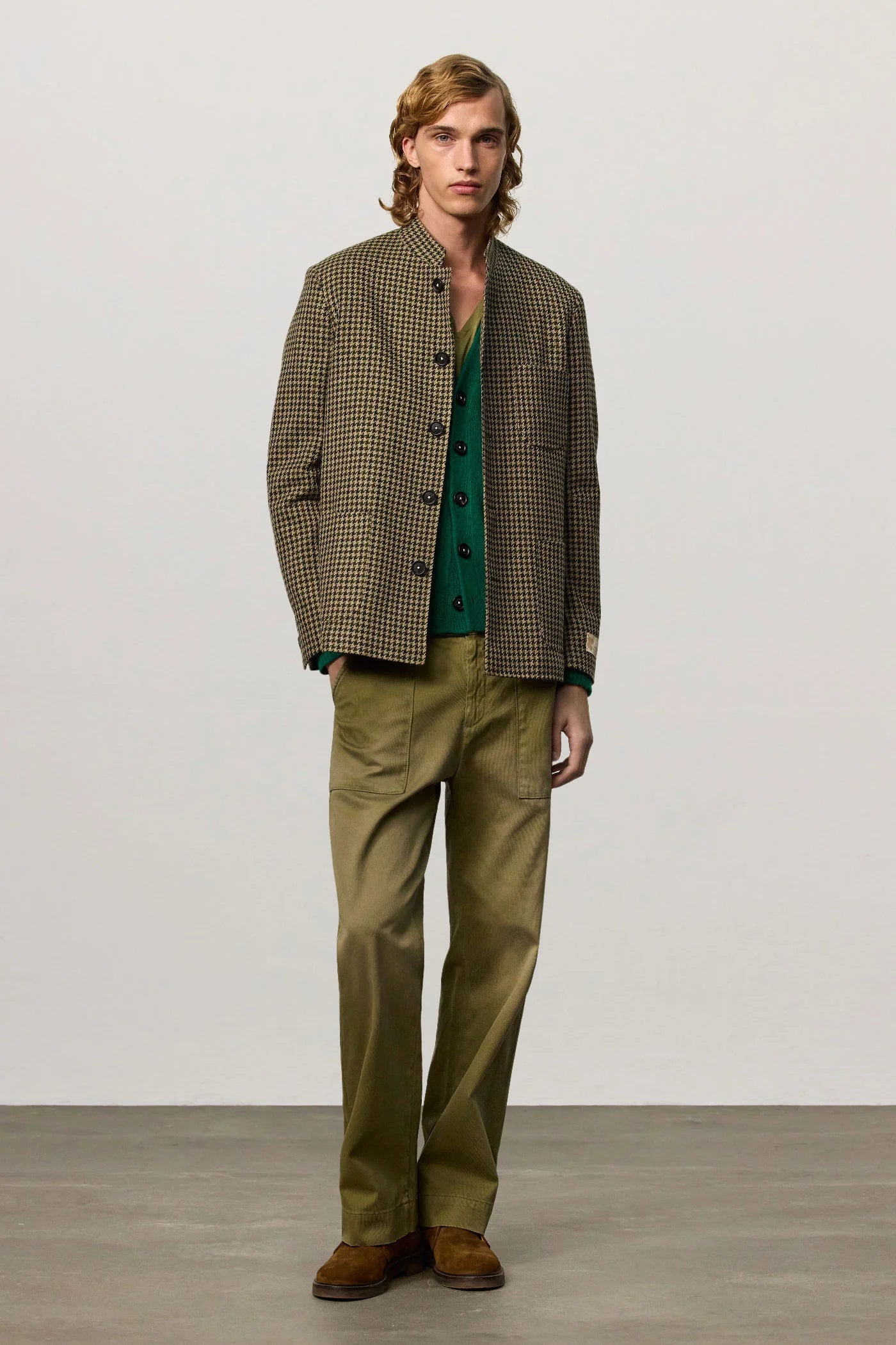 BALI Wool Cotton Single-Breasted Jacket