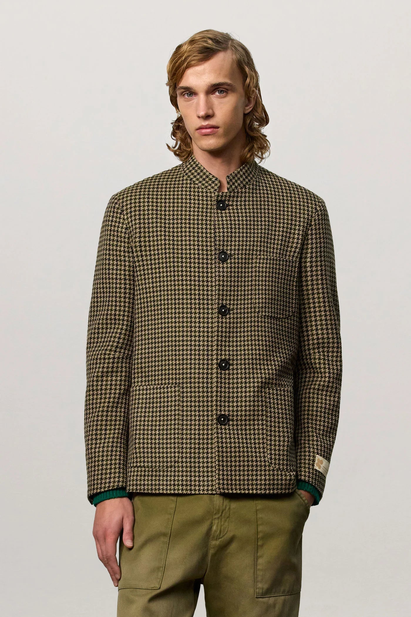 BALI Wool Cotton Single-Breasted Jacket