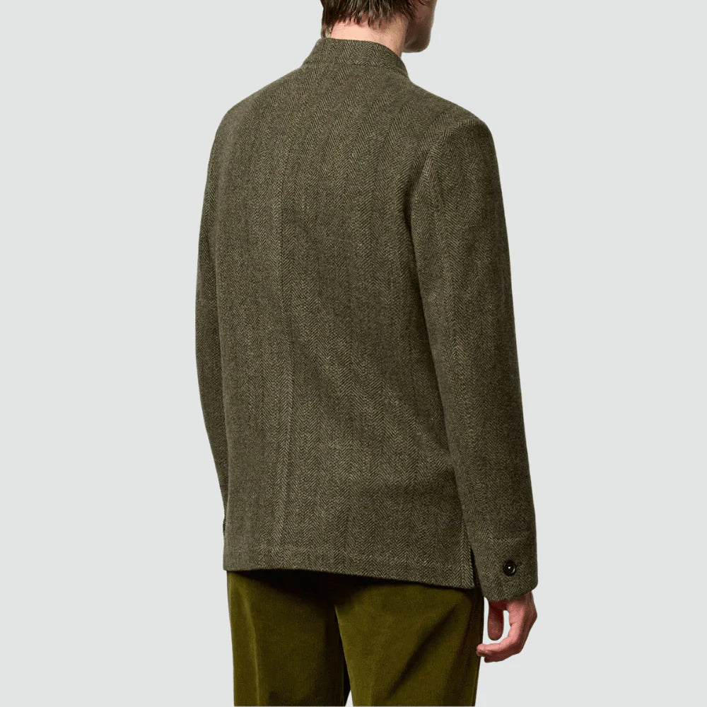 BALI Virgin Wool Herringbone Jacket