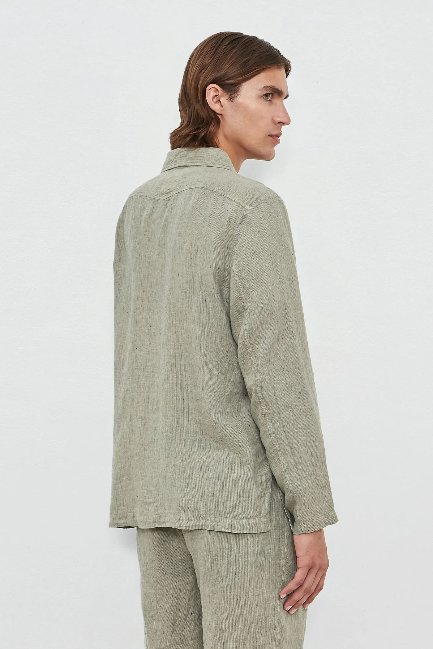 FLORIDA Linen Shirt Jacket