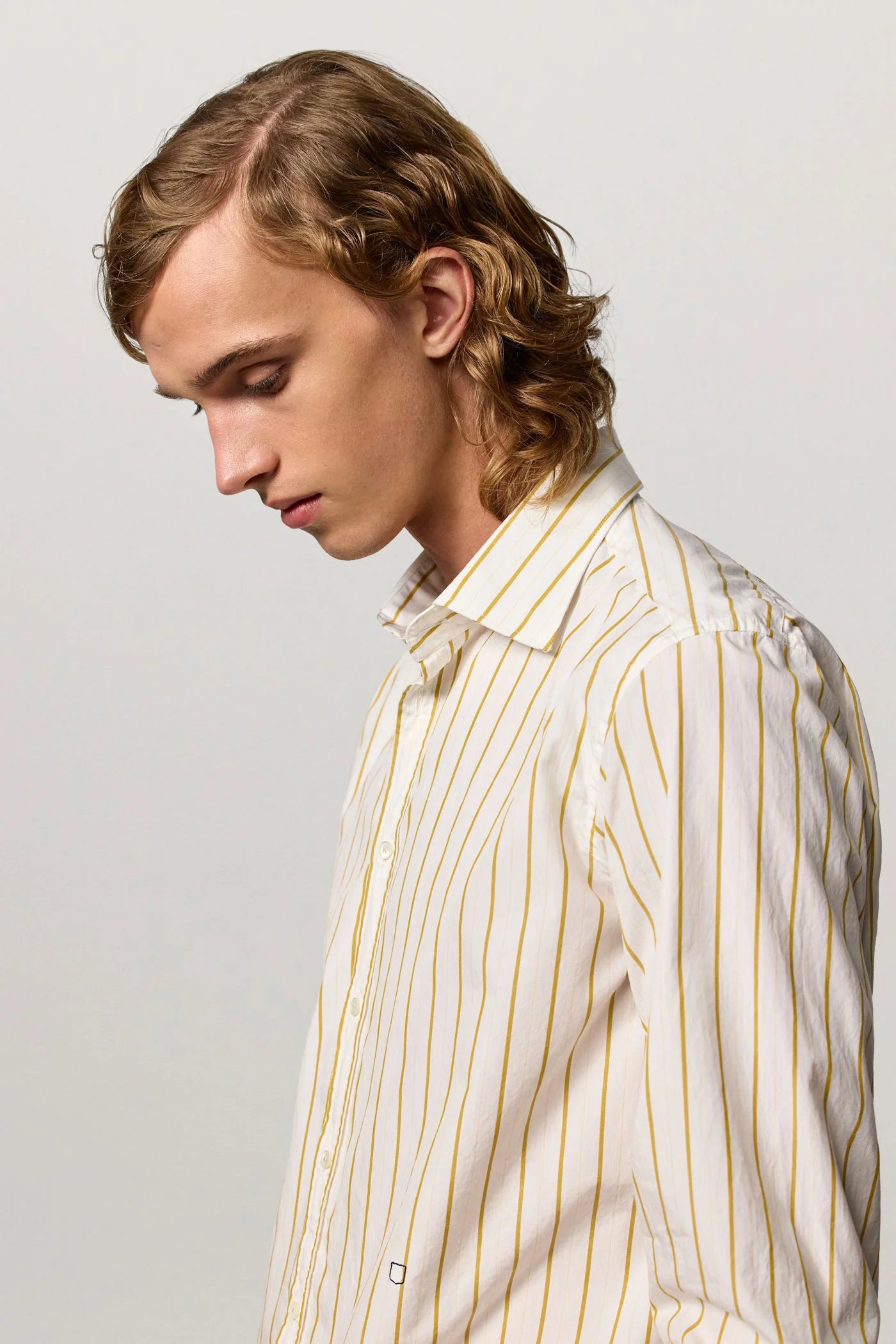 GENOVA Cotton Stripe Shirt