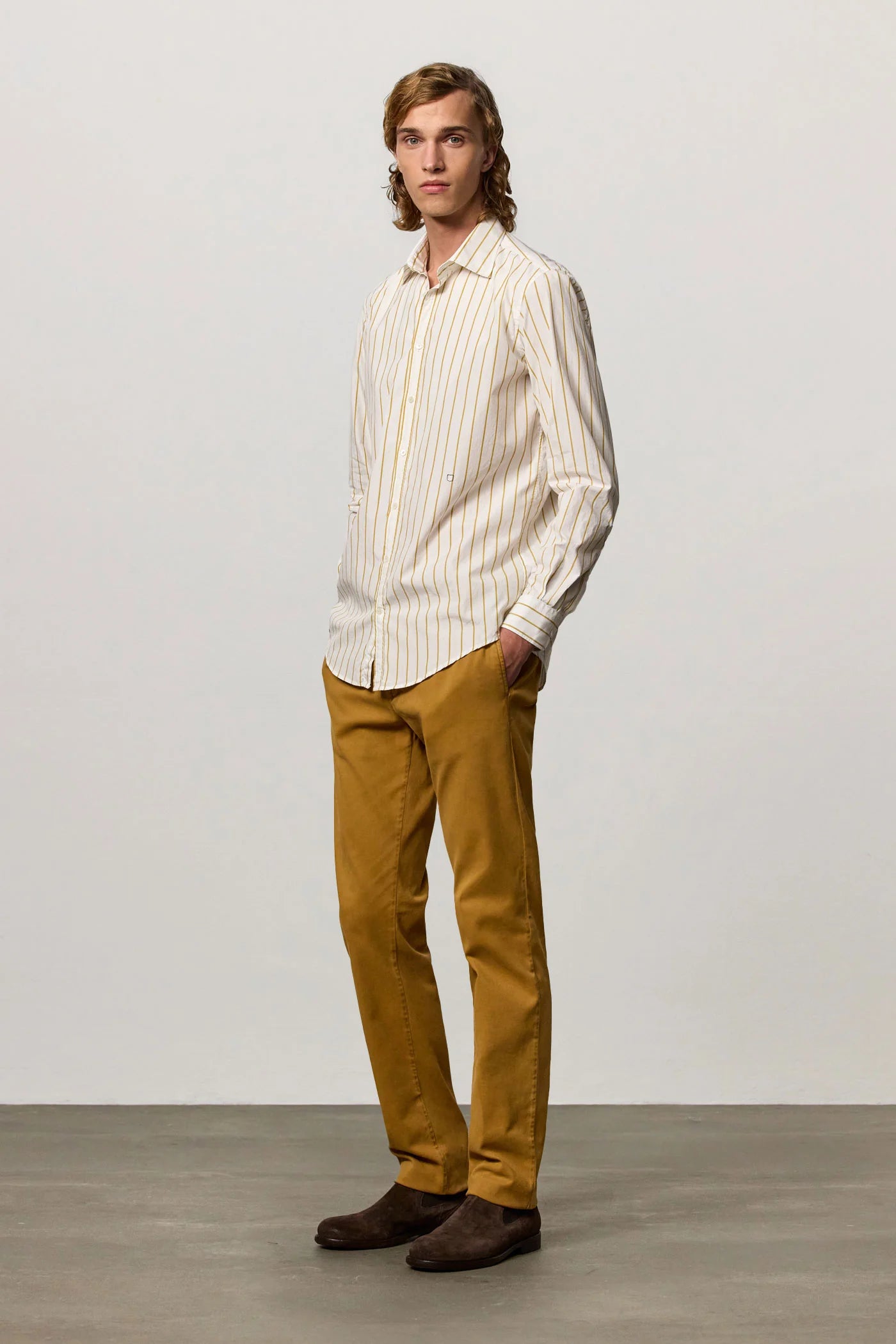 GENOVA Cotton Stripe Shirt