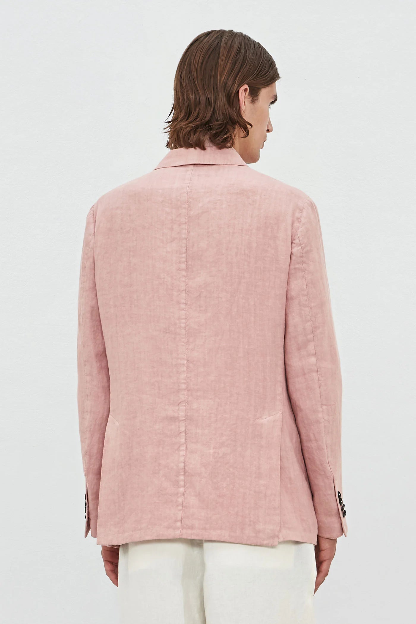 MONSTER Linen Double-Breasted Jacket