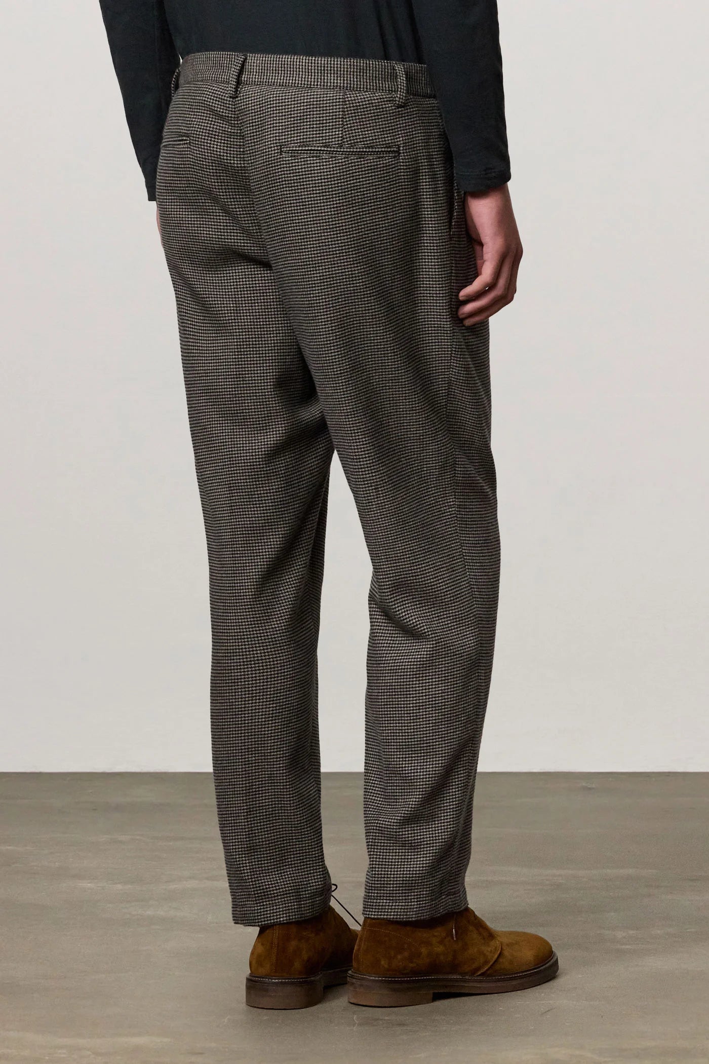 STAN Cotton Houndstooth Trousers
