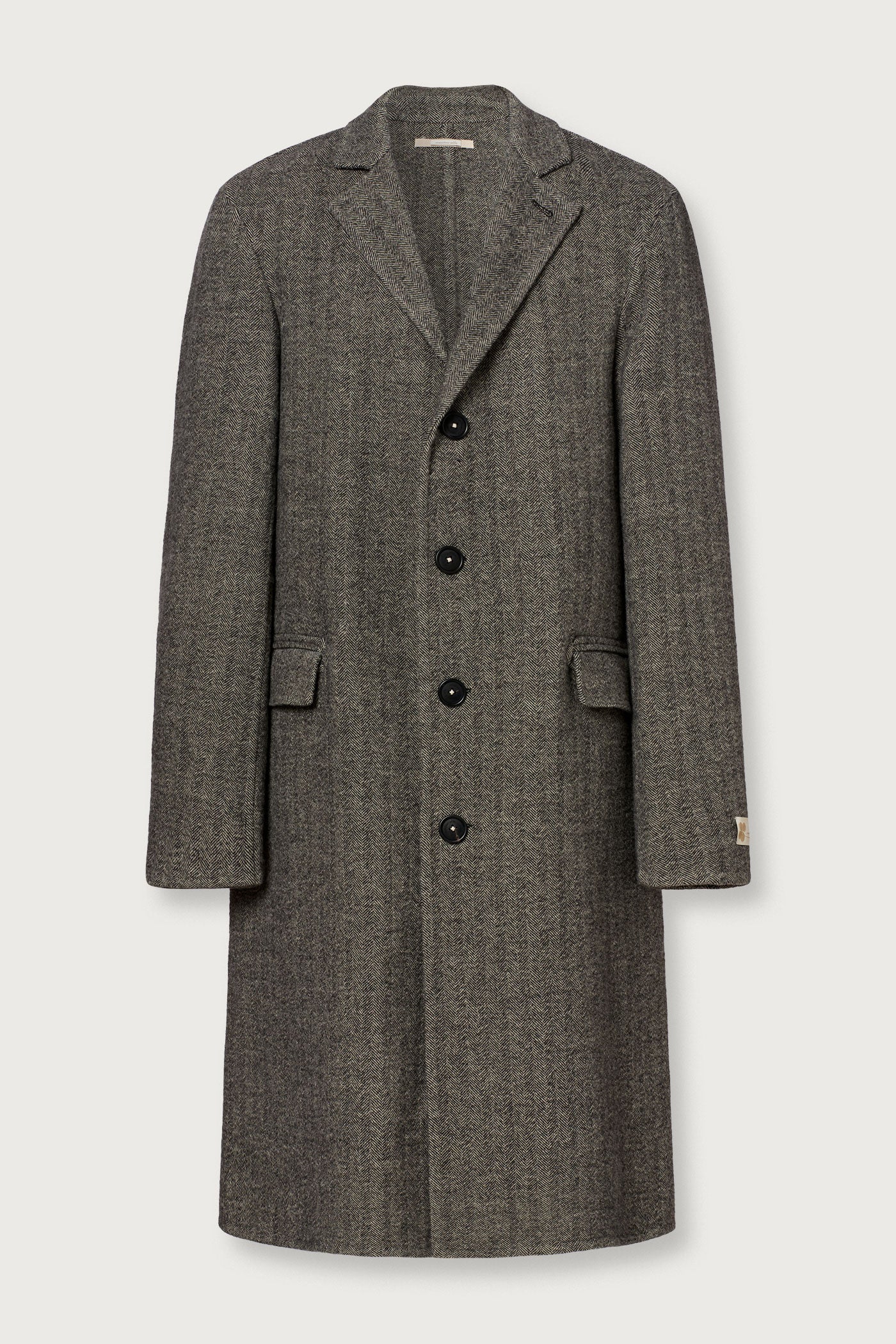 AUSTIN Virgin Wool Single-Breasted Coat