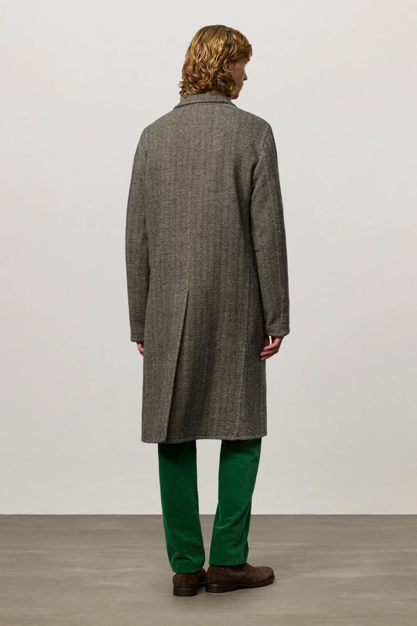 AUSTIN Virgin Wool Single-Breasted Coat