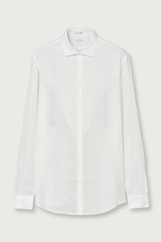 CANARY Linen Shirt Bianco