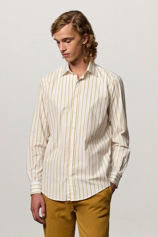 GENOVA Cotton Stripe Shirt