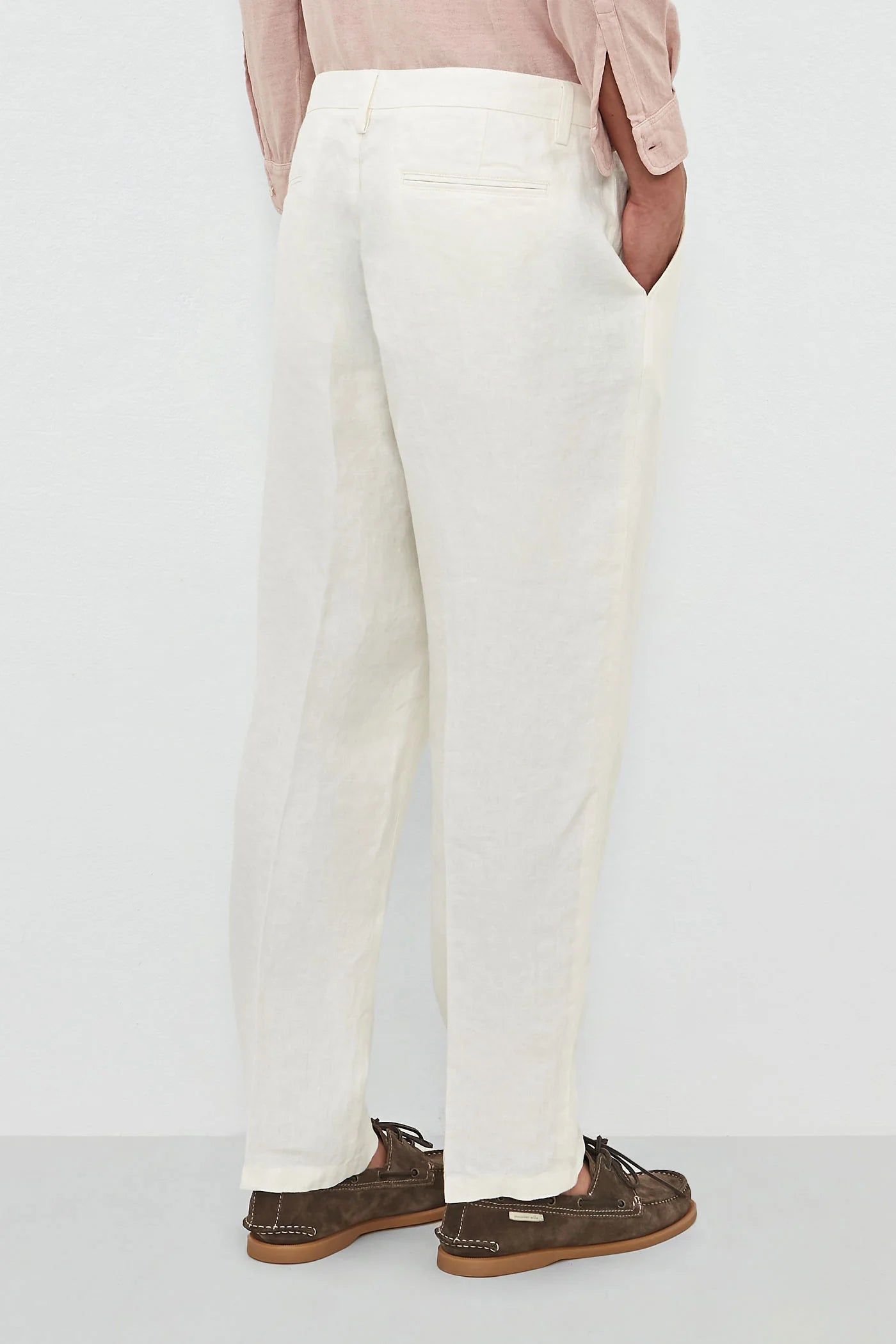 STAN Herringbone Linen Trousers